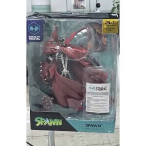 The new McFarlane Toys 30th Anniversary Spawn 1:7 Scale Posed Figure w/Digital .